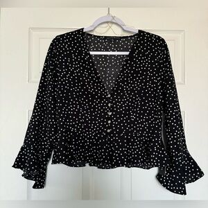 Brand Haute Monde, size Large color Black and white